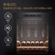 Vinocave wine cabinet constant temperature compressor air-cooled home living room ultra-thin white wine and grape display cabinet glass storage refrigerated fresh cabinet constant temperature air-cooled-slim dual temperature-JC-170B-60 bottles