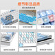 Daryou Wrangler EK815 mechanical keyboard and mouse set wired luminous game e-sports notebook desktop computer keyboard and mouse cf Internet cafe Internet cafe lol peripheral universal sky blue blue light 108 keys + LM122 white + EH722 tea axis