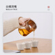 Unclumsy outdoor travel tea set portable travel camping business trip tea set quick cup Ya Baiyunhai one pot three cups