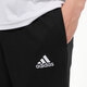 阿迪达斯 （adidas）男装运动套装25夏季新款休闲简约透气小标短袖T恤收口长裤 两件套 IC9282+GK9226 S/175