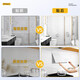 Imitation ceramic tile wall stickers self-adhesive waterproof and moisture-proof aluminum plastic wall panels bathroom castle gray 30*60 (pack of 5 pieces)