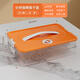 Ye Yu dumpling box special frozen dumplings multi-layer refrigerator storage box household dumpling tray quick-frozen crisper freezer box supermarket quality PP material - time lock fresh orange four layers and one cover丨holds 258 dumplings丨portable meter
