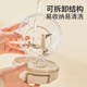 Liven garlic puller 400ml manual food processor vegetable chopper garlic mincer LSQ-4027