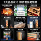 CIGARLOONG intelligent constant temperature and humidity cigar cabinet Spanish cedar wood water ion ammonia purification WiFi remote control compression
