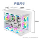 Colorful AMD Ryzen 7 7800X3D/RTX5080 RTX5070Ti desktop computer host AI design rendering 4060Ti game machine DIY assembly machine with two R7 7800X3D+RTX5060Ti丨16GB DDR5 memory