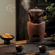 
ZNMW tea boiling in the stove, home use tea boiling water, hand pulling old rock mud side large capacity firewood pot Rongtian brewing teapot, pine, cypress firewood No. 15913 Rongtian 750ml 701mL (inclusive)-800mL (inclusive)