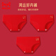 Catman children's underwear girl's lucky New Year briefs baby girl's New Year's zodiac year underwear red 170