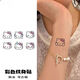 FKSASUHelloKitty Painted Tattoo Stickers Waterproof Women's Long-lasting Katie Cat Stickers Ins Cute Small Pattern W693 Pink Bow Cat-5 Pictures