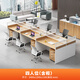 Weitai office screen work station staff computer desk and chair modern simple office desk and chair card seat combination workbench
