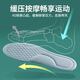 Foot print tribe nano deodorant insoles for men, sweat-absorbent, deodorant, breathable, special soft elastic leather insoles for sweaty feet, comfortable for long standing and not tiring for women, 2 pairs - green gray nano deodorant-sweat-absorbent and breathable, size 4142, the size is too small, it is recommended to take a larger size