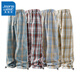 
Jeanswest Wang Yibo endorsed pants for men's summer new loose straight plaid wide-leg pants casual pants men's pants MYY MYK25-9887 red and white palette XL