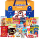 Yu Chan Salute Imported Snacks Gift Pack Original Pure Imported Gift Box High-end Casual Snacks Gifts for Girlfriend Children's Day Gift Global Child Fun 2740g+880ml [Gift Box]