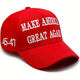 Maga new baseball cap fashionable men's and women's hats outdoor letter embroidery peaked cap sun protection leisure