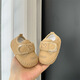 Rabbit Big Wen Baby Shoes 0-1 años Hombres y mujeres Baby Baby niños pequeños Hittlers Sole Sole 6-12 meses No cayendo antes de la primavera y el verano Big Velcro White 12 Longitud interna 12 cm