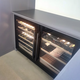 Gironde JC145 built-in cigar cabinet, red wine cabinet, constant temperature wine cabinet, beverage cabinet, ice cream refrigerator, fresh cabinet, tea constant temperature refrigerator, household frequency conversion-full glass door ice bar 145L