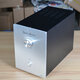 Kezhitu unique style vertical LM1875 3886 TDA7293 electronic tube amplifier case housing Double-layer structure Front panel with knob