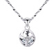 Guanpu Pavilion Fat Donglai's same style pt950 platinum pendant without chain PT950 women's necklace single pendant single platinum clavicle chain platinum style 1.