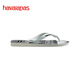 havaianas哈唯纳Hype III沙滩男士人字拖夏季海边户外休闲凉拖鞋可外穿 6194-白/黑/灰 43-44 巴西码