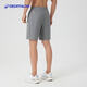 Decathlon (DECATHLON) men's cotton polyester sweatpants loose casual running fitness yoga Pilates shorts msgs_ Gray S