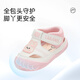 Tylanis 101 Summer Nuevo estilo zapatos para bebés para niños Baby Sandals Baby Shoes evitan caída de zapatos delanteros de las niñas Blanco/rosa 17 Longitud interna 12.0 Adecuado para el pie Longitud 11.3 ~ 11.7