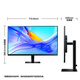 Samsung (SAMSUNG) 32-inch S80UD 4K IPS HDR Type-C90W HDMI DP portable mounting base lifting and rotating office monitor LS32D802UBCXXF