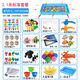 Children's fishing pond magnetic toy set square park stall fishing pool shopping mall inflatable fish pond 2.1m standard package