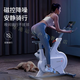 Yesouul (Yesoul) Smart Stummes Magnetron-Kontrollwiderstand und Fettsäurefahrrad innerner Sportgeräte Fitnessbike M1P Standardversion/100-Gang-Magnetronwiderstand/Geschwindigkeitsverbrennungsring