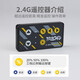 Hengguan Hg1 64 Legierung Fernbedienung Offroad-Pickup-Pickup Kinder können Vorder- und Rücklichter für Jungen 2,4 g Mini-Papageigrün-2.4g-Legierung 4-Räder-Stoßdämpfung Offroad-Fahrzeug Fernbedienung Batterie + Schraubendreher + Ladungskabel