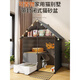 Cat cage with toilet integrated suitable for large and small kittens. Cat cage for home indoor with litter box and toilet integrated. Super large 2-layer 75*75*109 store manager's main picture. Basic cat litter box + cat litter shovel + ladder + installation