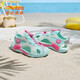 
Anta children's sandals boys' shoes 2025 summer new product Baotou breathable children's sports shoes Shuxi beach shoes [women] Mint blue/silver 9902H-2 28