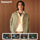 添柏岚（Timberland）官方男装机能风冲锋外套户外防水防风夹克|A695W A695W433/暗蓝宝石色 L