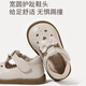 Shepherd Girl Baby Princess Toddler Shoes Spring and Autumn Sweet Infant Non-Slip Soft Sole Small Leather Shoes Milk White Size 23