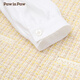 PawinPaw Shopping Mall Bear Children's Clothing 25th Spring and Autumn New Girls Two-piece Shirt Yellow/30 130