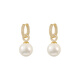 Auspicious God-given Pearl Earrings Women's Earrings 2024 New Niche Design Light Luxury Ear Jewelry High-End Earrings Large Pearl Pendant Earrings (Main Picture)