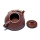 Centenary Liyong Yixing purple sand pot pure handmade raw ore purple mud smelting stone scoop pot Kung Fu tea set teapot 230ml