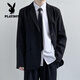 Playboy (PLAYBOY) DK uniform junior high school high school casual suit men's and women's suit college student professional formal wear JK suit class uniform two-piece suit jacket + trousers XL