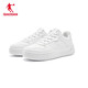 Jordan women's sneakers, leather-topped white shoes, thick-soled leather-topped casual shoes, women's sports shoes