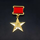 Octagonal Rose CCCP Russian World War II Socialist Labor Hero Soviet Medal Labor Star Medal Type A