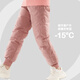 Disney children's down pants girls' pants white duck down thermal pants medium and large children's casual pants 4CK002 black 150