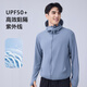 LangSha sun protection clothing for men and women, cool ice silk sun protection clothing, anti-UV, ultra-thin, breathable and quick-drying outdoor fishing clothing