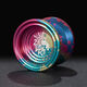 Timini-Anfänger Live Sleep Yo-Yo, Feuerkraft Teenager King Professional Yoyo Game Special Yoyo Children Neue Tiger coole Schwarze Live Sleep (Recycling auf einmal) +10 Seile