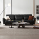 
Gu Jia Home Furnishing (KUKA) [Zhihui Series] Electric Functional Leather Sofa Living Room 6223C [Yanyun Mi] Four-person Double Electric