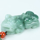 Jade A grade jadeite Pixiu pendant for men and women, jade pendant attached