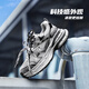 Camel (CAMEL) Dilireba's same style Silver Moon retro dad shoes heightening men's and women's shoes sports casual shoes couples same style L24A283742AM Men's style gray/gun/black 42