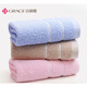 Jieliya pure cotton towel face washing household adult men and women couples thickened soft water absorption thickened face towel 2 pieces 7375 blue + 7375 red