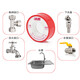Bingyu raw material tape (10 rolls) 18mm*20m angle valve faucet aging resistant waterproof sealing tape water tape water sealing paper BYT-324