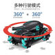 Jingsen Children's's Remote Control Toys Toys Vehicle Gesture Senting peut lancer Water Balles Electric Four-Wheel Off-Road Car Boy Gift (Bleu) A-One Water Bullets Tank [Gandage Remote Control] Standard Single Electric [environ 40 minutes + 60 000 balles aquatiques]