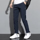 Playboy [2 pairs] Pants for men's summer ice silk thin casual pants for men's straight loose business sports work trousers Two pieces of free combination XL (120-135Jin [Jin equals 0.5 kg])
