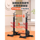 Aichen Squat Rack Multifunctional Home Bench Press Rack Integrated Barbell Rack Weightlifting Bed Barbell Set Combination Fitness Equipment Upgraded 8 Suction Cups Adjustable Squat Rack (Excluding Stool/Barbell)