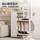 Small craftsman's simple installation-free shoe rack home entrance dormitory rental house dust-proof storage rack white 5 layers 50